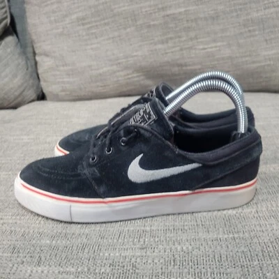Nike Stefan Janoski 525104-006 Youth Size 6.5Y Black Suede - Image 1 of 4