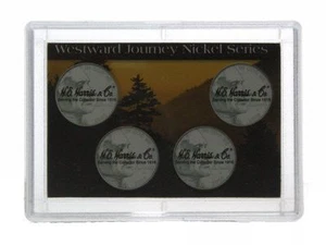 2005 Commemorative Nickels 4 Hole, Coin Display Holder, HE Harris, 3pk - Picture 1 of 3