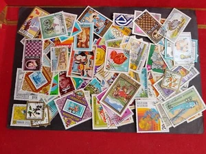 Mongolia, African countries, other,  Mixed big Lot, konvolut, dealer's lot - Picture 1 of 4