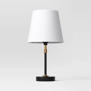 Set of 2 x Stick Mini Table Lamp Black (Includes LED Light Bulb) - Threshold - Picture 1 of 5