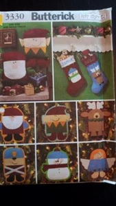 Butterick 3330 Suave Material Navidad Accesorios Patrón - Imagen 1 de 2