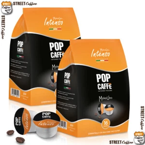 400 CAPSULE CAFFE POP Caffè 1 INTENSO BLISTER COMPATIBILI UNOSYSTEM UNO SYSTEM - Foto 1 di 6