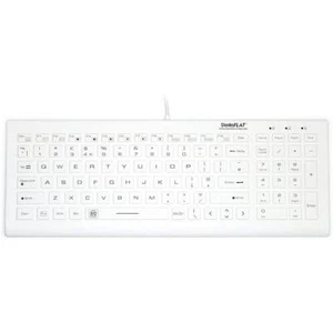 SterileFlat Antibacterial Medical Keyboard Backlit English QWERTY SF20BL - Picture 1 of 1