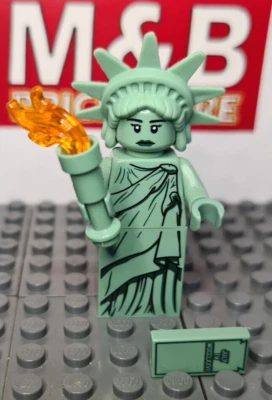 Lego Serienfigur Minifigur Freiheitsstatue Lady Liberty Serie 6  8827     #646# - Bild 1 von 2