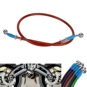 High Density Rubber Brake Clutch Oil Hoses Line Pipe Cable 100cm Motorcycle Bike - Picture 1 of 12