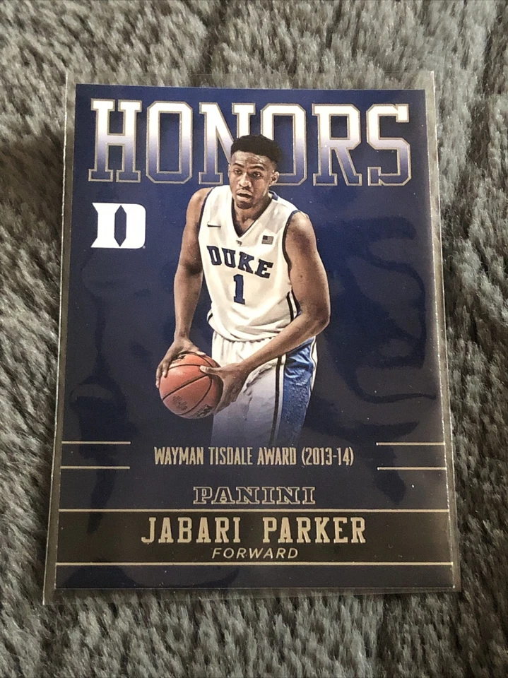 2015 Panini Collegiate Duke Jabari Parker Honors Insert - Image 1 of 2