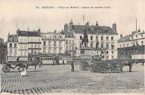 CPA ORLÉANS Place du Martroi Statue de Jeanne d'Arc (236256) - Imagen 1 de 2