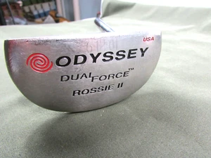 Odyssey Dual Force Rossie II Mallet Putter 35in RH Steel Shaft Winn AVS Grip - Picture 1 of 6