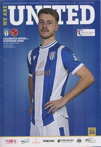Colchester United v Fleetwood Town programme, 2024-25 - Picture 1 of 1