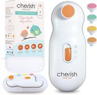 Cherish Baby Electric Nail File Trimmer | Safe Grooming Kit for Newborn & Toddle