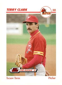 1991 Line Drive AAA #607 Terry Clark - Picture 1 of 2