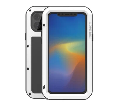 LOVE MEI 大猩猩玻璃金属防水外壳 保护套 f iPhone 14 15 16 17 Pro Max — 第 1/4 张图片