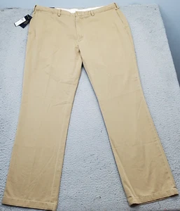 Polo Ralph Lauren Pants Mens 34 Tan Medium Wash Low Waist Classic Fit Straight - Picture 1 of 10
