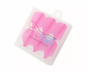 Cosmo Darts Fit Flight Original Shape / Small Standard Flights - 6 pack Magenta - Picture 1 of 4