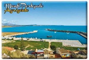 MAGNETE RETTANGOLARE CALAMITA FRIGO SICILIA MARE MENFI PORTOPALO AGRIGENTO - Imagen 1 de 1