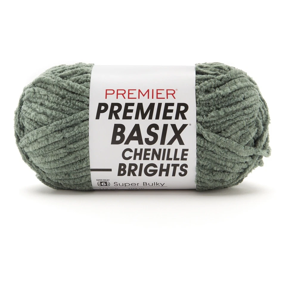 Premier Basix Chenille Brights Yarn-Sage - 2126-08 - Image 1 of 1