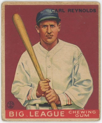 1933 Goudey 120 C Reynolds GVG 713555  - Image 1 of 2