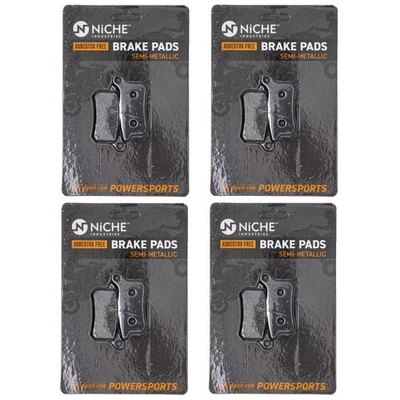 Juego de pastillas de freno para KTM 125 85 65 105 Husqvarna delantero trasero semimetálico paquete de 4 Foto 1 de 4