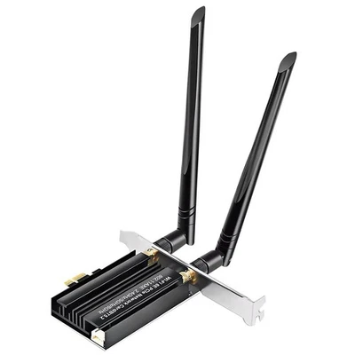 PCI-E WiFi 6E Gaming Adapter Desktop PC for Intel AX5400 PCIe Wifi Card 5.8GHz - Image 1 of 4