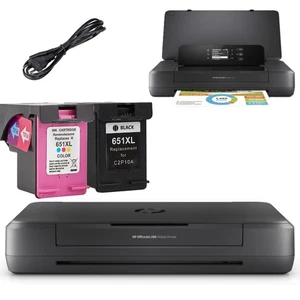 HP OfficeJet 202 Mobiler Tintenstrahldrucker WLAN USB A4 Drucker - Bild 1 von 3