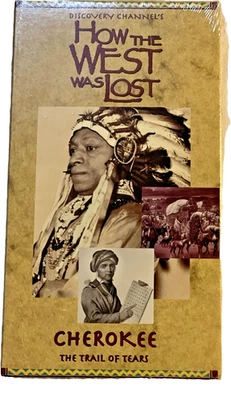 Time Life 1994 VHS How the West was Lost "Cherokee The Trail of Tears" 50 Min - Image 1 of 2