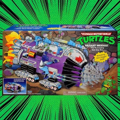 Teenage Mutant Ninja Turtles (TMNT) Retro Vehicle "Mutant Module" von Playmates - Bild 1 von 4