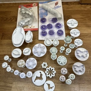 Sugar Craft Cutters Bundle. 37pcs - Picture 1 of 6
