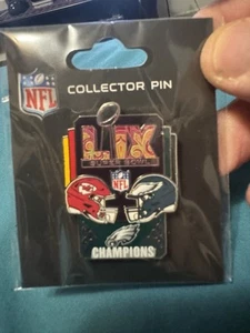 Super Bowl LIX Dueling Champions Eagles VS. Cheifs Pin NFL WINCRAFT - Picture 1 of 2