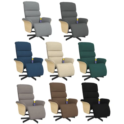 Massagesessel TV-Sessel Relaxsessel Relaxsofa Sofa-Sessel mit Fußteil Stoff - Bild 1 von 4