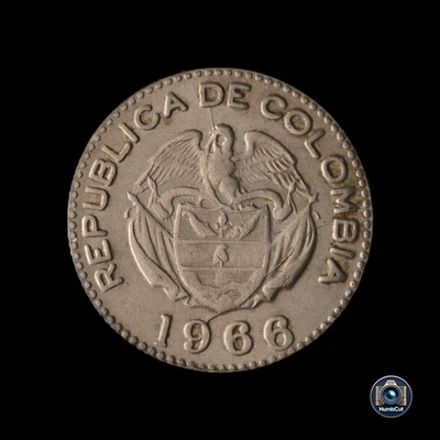 Colombia - 10 Centavos - 1966 - Image 1 of 4