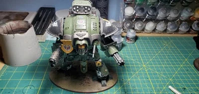 Knight Crusader Assembled and Painted Warhammer 40K - Image 1 of 4