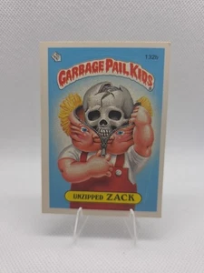 Unzipped Zack 1986 GPK - Picture 1 of 2