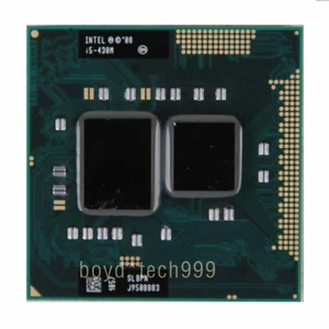 Intel Core i5-430M i5 430M Dual-Core CPU Processor 2.26 GHz 2.5 GT/s Socket G1 - Picture 1 of 1