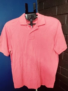 Polo Ralph Lauren Polo Shirt Mens Size Medium Salmon Pink Classic Fit New - Picture 1 of 3