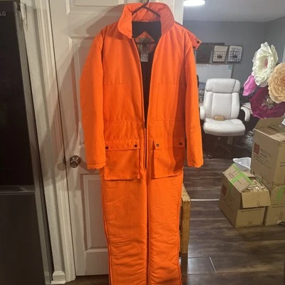 Mono de caza aislado Northwest Territory para hombre talla grande naranja brillante Foto 1 de 4