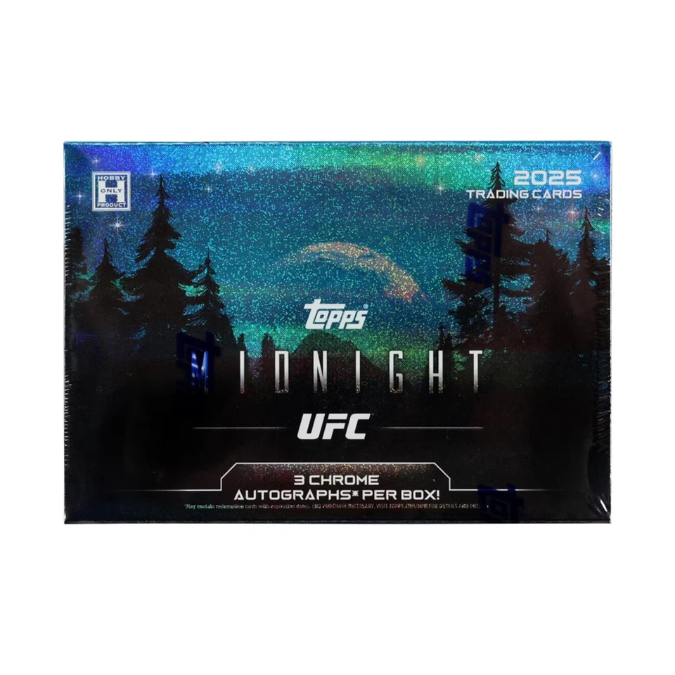 2025 TOPPS MIDNIGHT UFC - FACTORY - HOBBY BOX