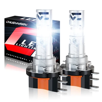 2x H15 Bombillas LED Brillantes 6000K High Beam DRL Kit Para Alfa Romeo Stelvio 2017-2020 Foto 1 de 4