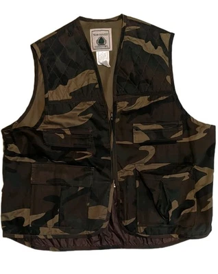 Men's Northwest Territory Vest XL Camo Fishing Hunting Camouflage - Image 1 of 4