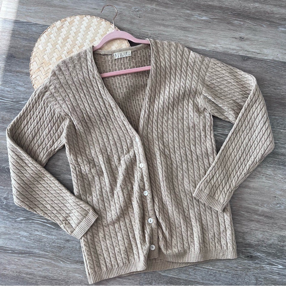 カーディガン VINTAGE - 80s vintage cashmere 100% knit cardigan vintage cashmere cardigan products for sale | eBay