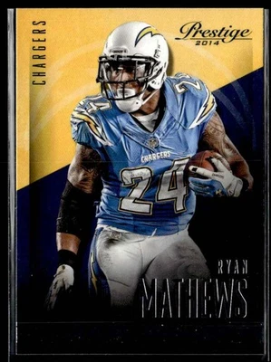 2014 PRESTIGE RYAN MATHEWS #101 SAN DIEGO CHARGERS 3123 - Image 1 of 2