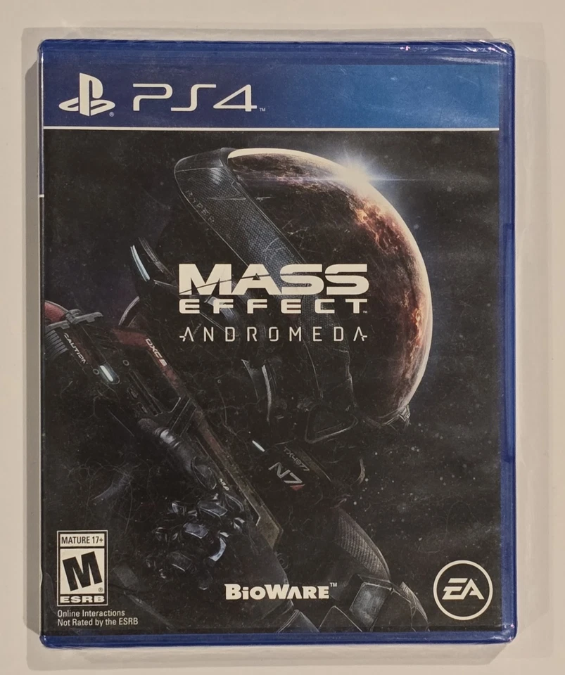 2017 Mass Effect Andromeda Videojuego Playstation 4 Videojuego PS4 BioWare EA Foto 1 de 1