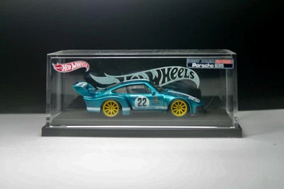 Hot Wheels Porsche 935 Azul Personalizado PERSONALIZADO Con Vitrina Foto 1 de 4