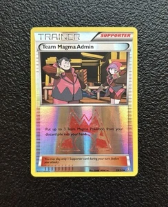 Pokémon TCG - Team Magma Admin 29/34 - Reverse Holo Raro! XY Doppia Crisi - Foto 1 di 2