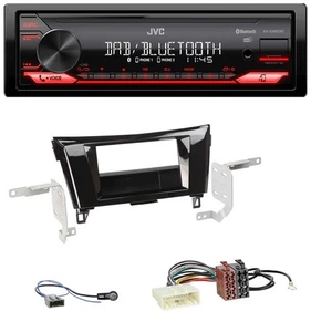 JVC Bluetooth USB DAB MP3 Autoradio für Nissan X-Trail 2014-2022 Klavierlack - Bild 1 von 8