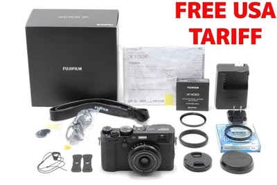 [3900 shots] Fujifilm X100F Black 24.3MP Digital Camera in Box From Japan MInt - Image 1 of 4