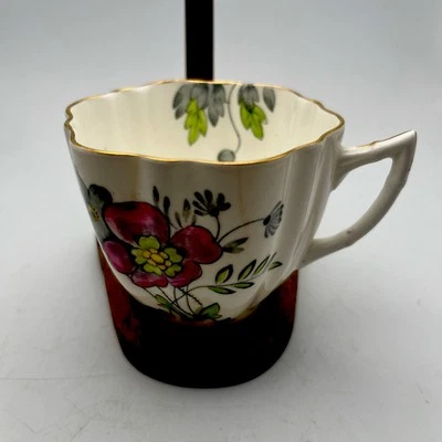 Copa Vintage Victoria C & E Hueso China Inglaterra Flores Florales Excelente 47 Foto 1 de 4