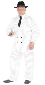 weißer 20er Jahre Gangster Anzug Kostüm Herren Karneval Fasching Party Gr. S-XXX - Bild 1 von 1