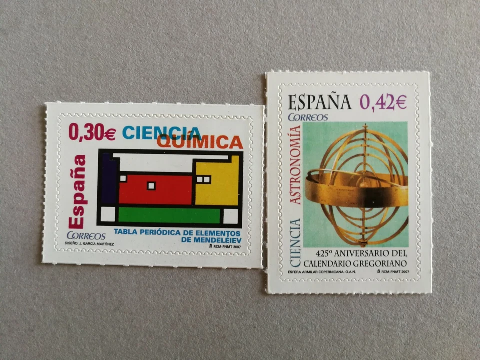 Sellos  de España. Año 2007. Nuevo. MNH. Ciencia. - Imagen 1 de 1