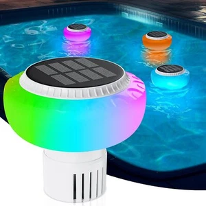 Solar Pool Chlorine Floater - Chlorine Tablet Floater with Adjustable Release - Picture 1 of 7