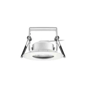 Chrome Integral LED Evofire IP65 Fire Rated Downlight Dimmable Insulation Guard - Picture 1 of 6